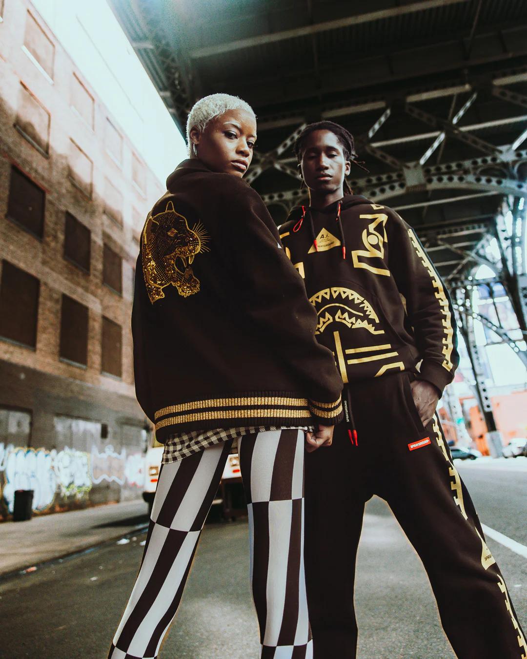 Sprayground A.I.9 AFRICAN INTELLIGENCE PATH TO THE FUTURE II - SANDFLOWER COLLAB H