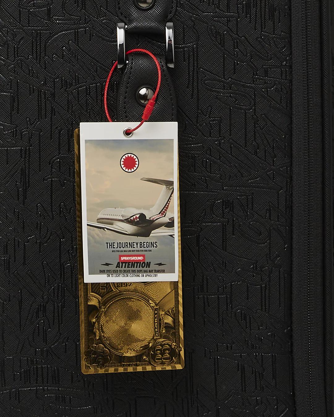 Sprayground NIGHTFLIGHT G800 JETSETTER CARRY-ON LUGGAGE