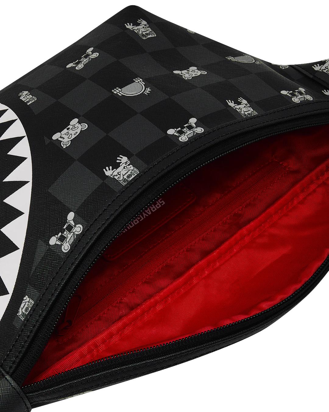 Sprayground SHARK MOB HIDEOUT SAVVY CROSSBODY