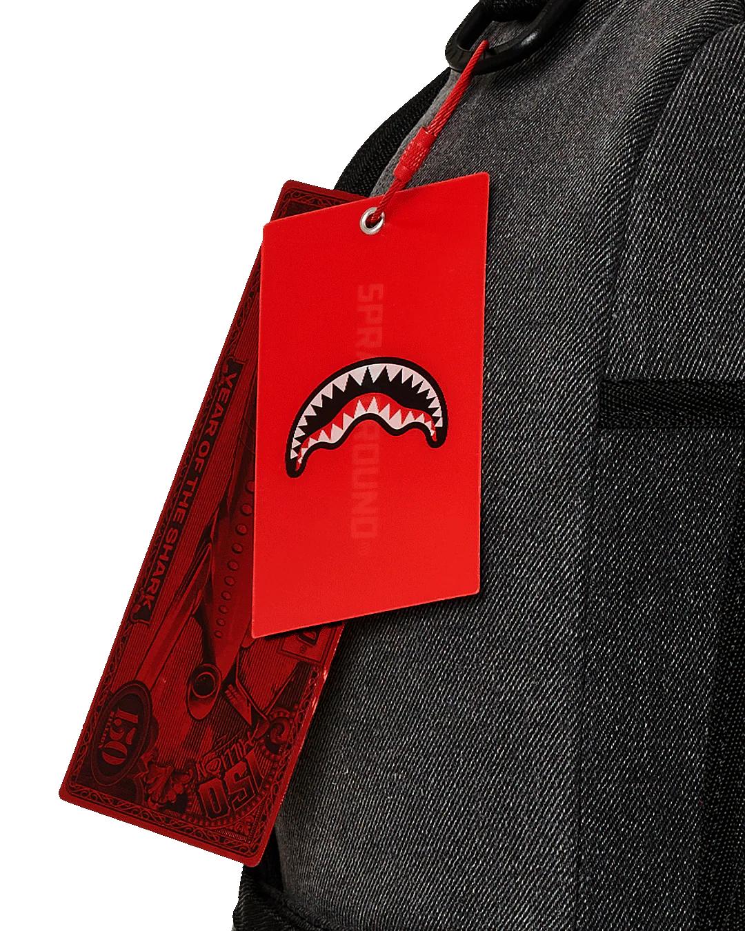 Sprayground SHARK CENTRAL DENIM VENOM BACKPACK