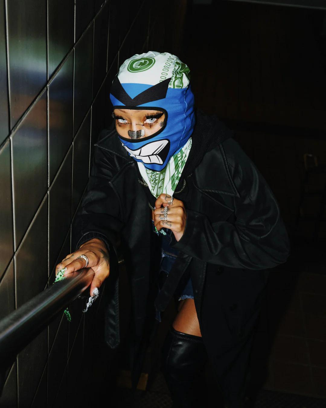 Sprayground MONEY BOY SKI MASK (BLUE)