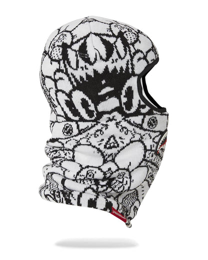 Sprayground DOODLE SHARK SKI MASK