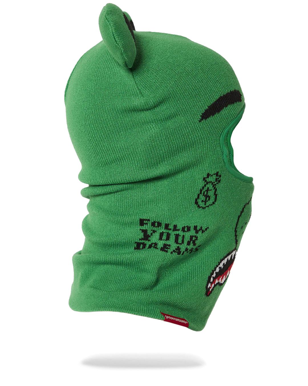 Sprayground THE REAL MONEY BEAR SKI MASK