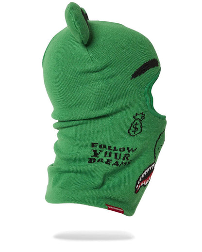 Sprayground THE REAL MONEY BEAR SKI MASK