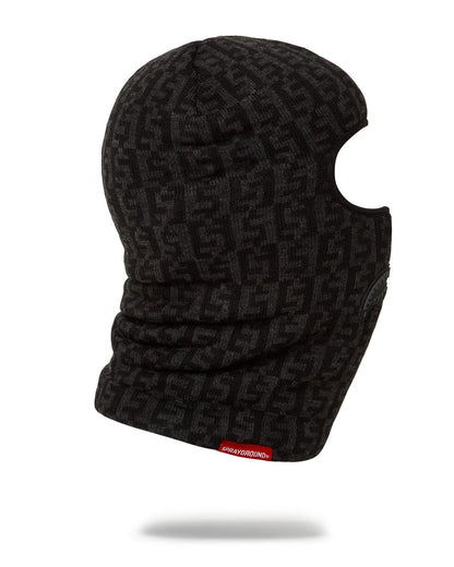 Sprayground CASHIN CHECKS SKI MASK (GRAY)