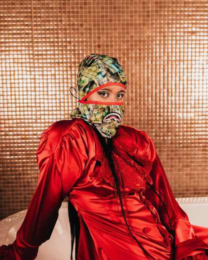 Sprayground MAMA I MADE IT PULL DOWN SKI MASK
