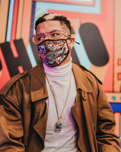 Sprayground GLOBAL MOGUL FACE MASK