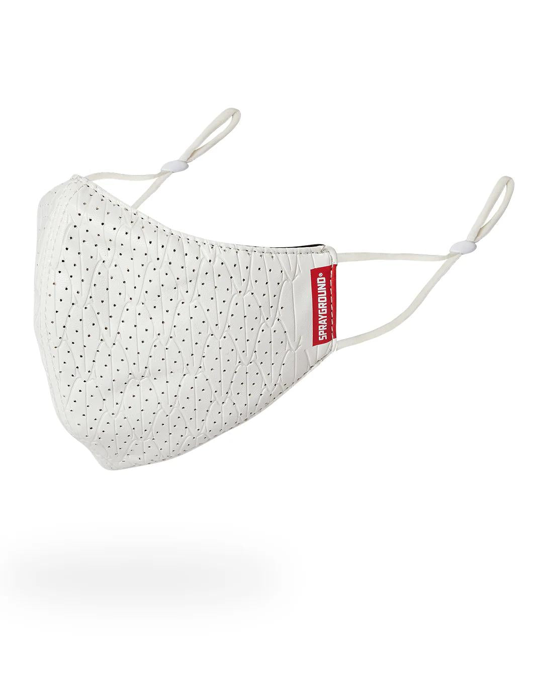 Sprayground SHARKS OF THE WORLD VEGAN LEATHER FACE MASK