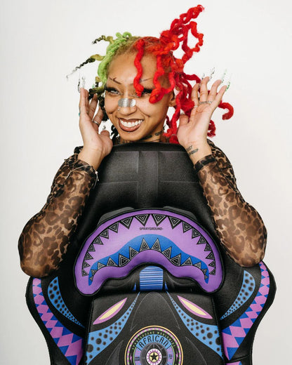 Sprayground A.I. 12 BROOKLYN & BEYOND - SANDFLOWER COLLAB GAMING CHAIR