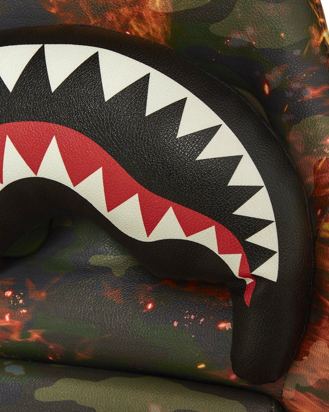 Sprayground FIRE CAMO GAMING CHAIR - SUPER RARE