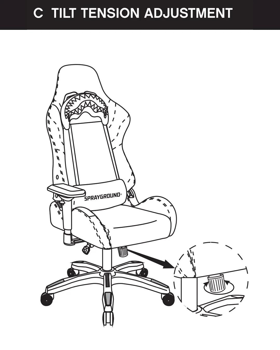 Sprayground SG OG GAMING CHAIR