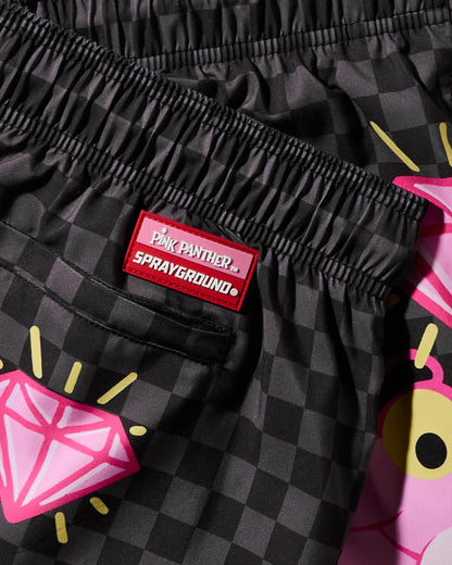 Sprayground PINK PANTHER DIAMOND SHARK SWIM SHORTS