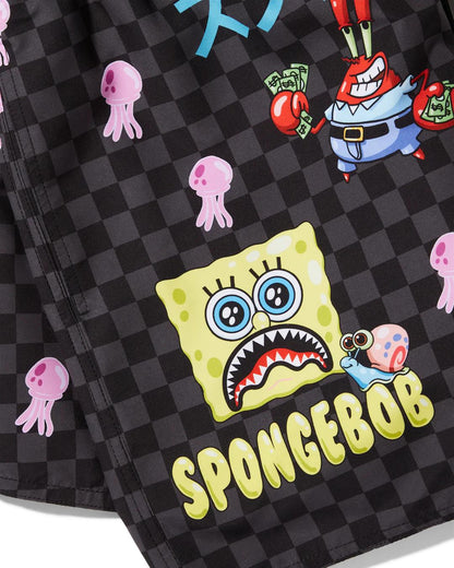 Sprayground SPONGEBOB TOKYO BUBBLE SWIM SHORTS