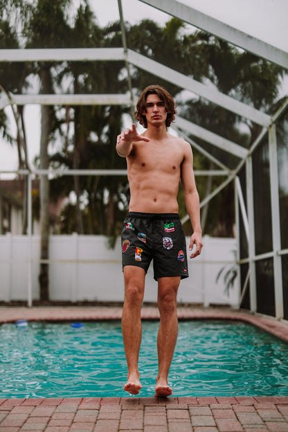 Sprayground GLOBAL MOGUL BILLIONAIRE SWIM SHORTS