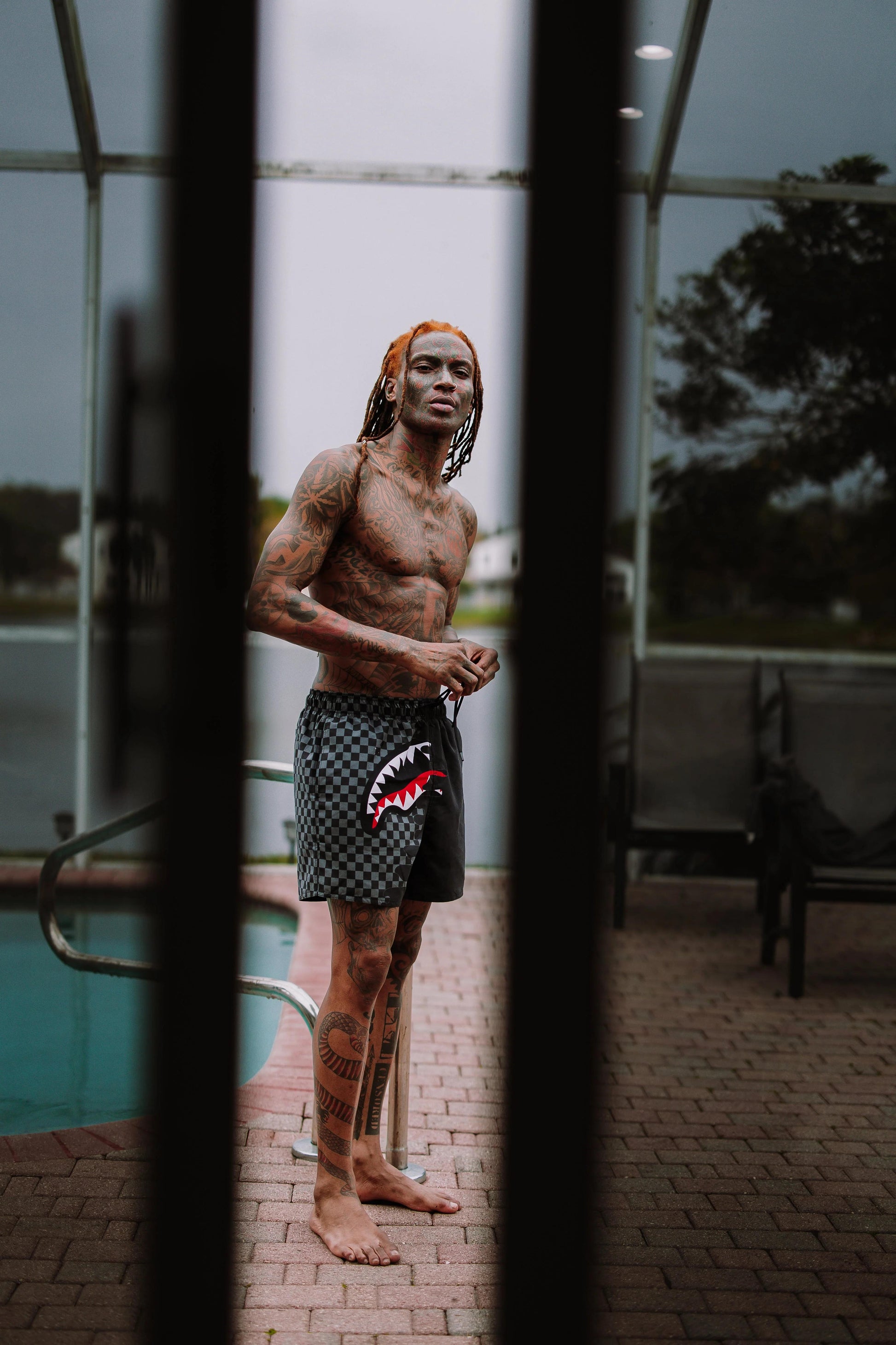 Sprayground SPEED SHARK SIDE SWIPE SWIM SHORTS