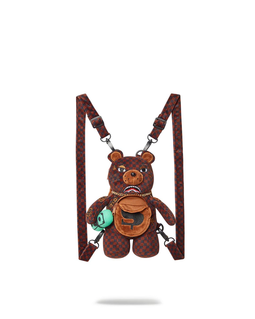 Sprayground BEAR CUB BACKPACK - SHARKS IN PARIS