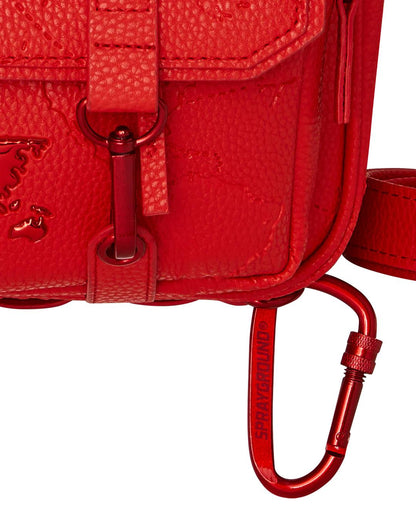 Sprayground JAMES FIRST CLASS RUBY RED CROSSBODY