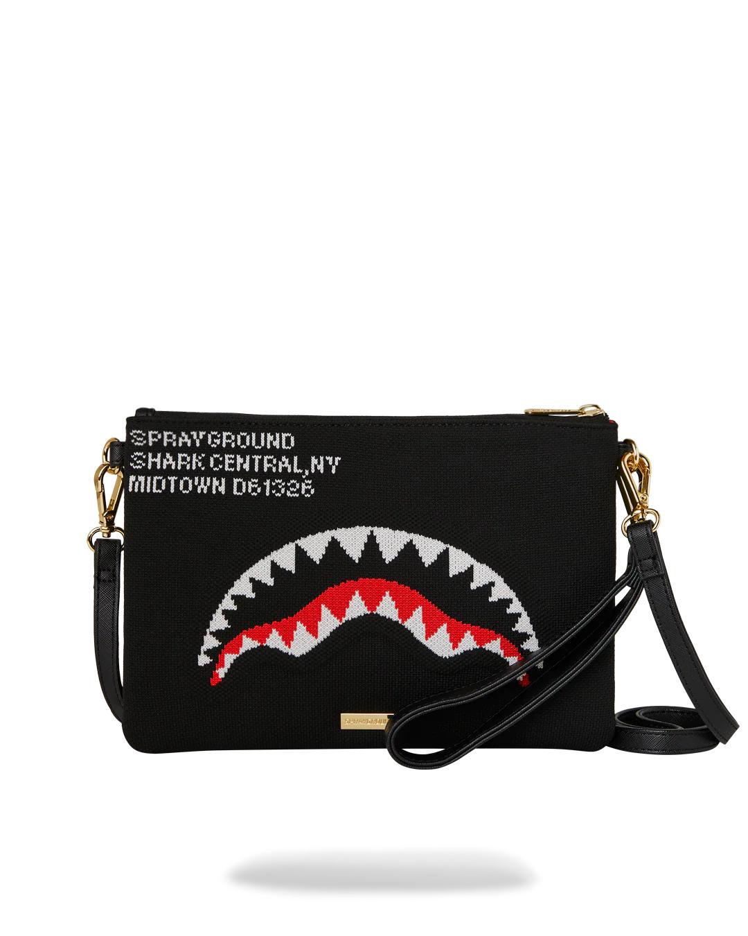 Sprayground SHARK CENTRAL AEROFLEX CROSSOVER CLUTCH