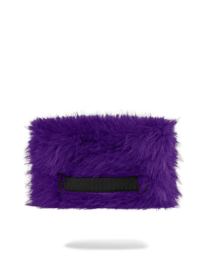 Sprayground FURZILLA SHARK (PURP) CROSSOVER CLUTCH