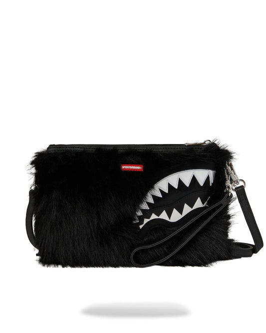 Sprayground FURZILLA SHARK (NIGHT) CROSSOVER CLUTCH