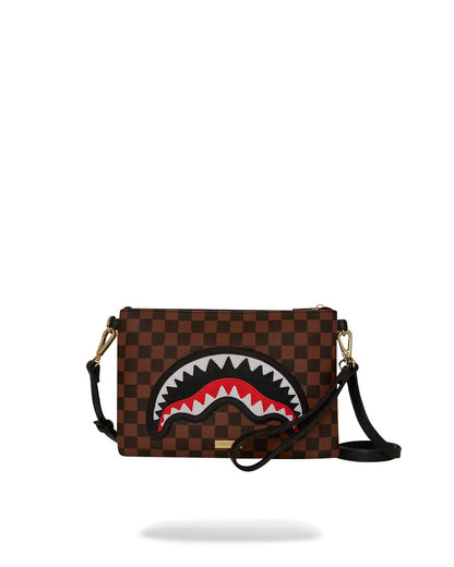 Sprayground SAWTOOTH SHARKS IN PARIS CROSSOVER CLUTCH