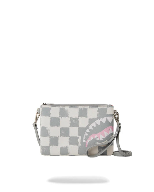 Sprayground VANQUISH CREAM CROSSOVER CLUTCH