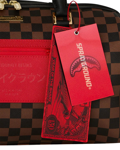 Sprayground KATANA CHECK BOSS MINI DUFFLE