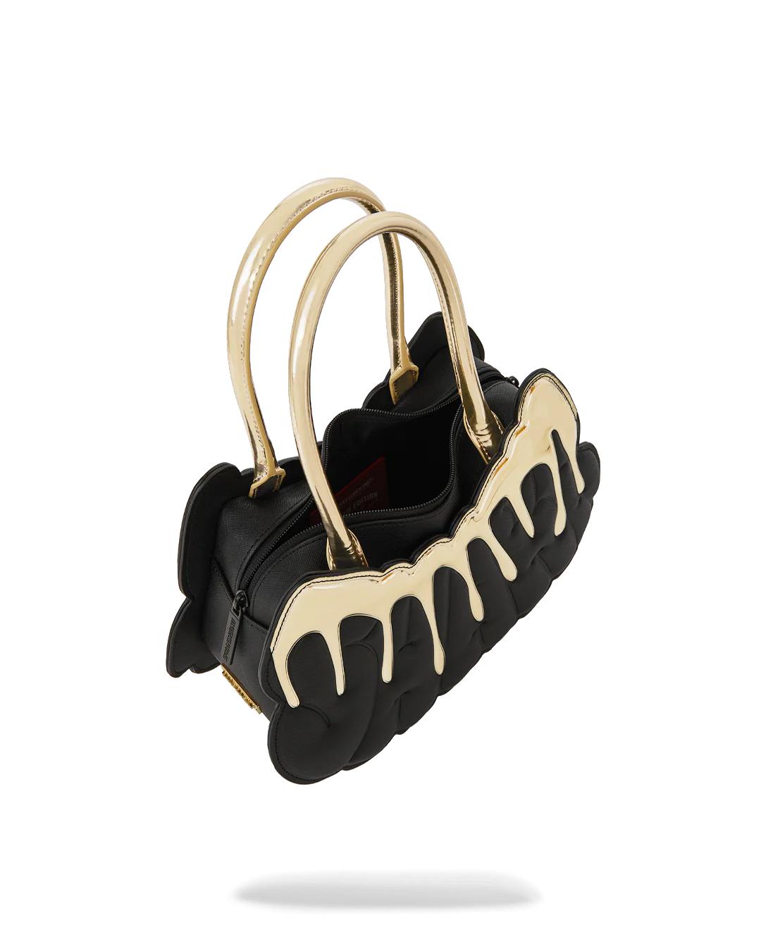 Sprayground GOLDHEART SHARK DRIP HANDBAG