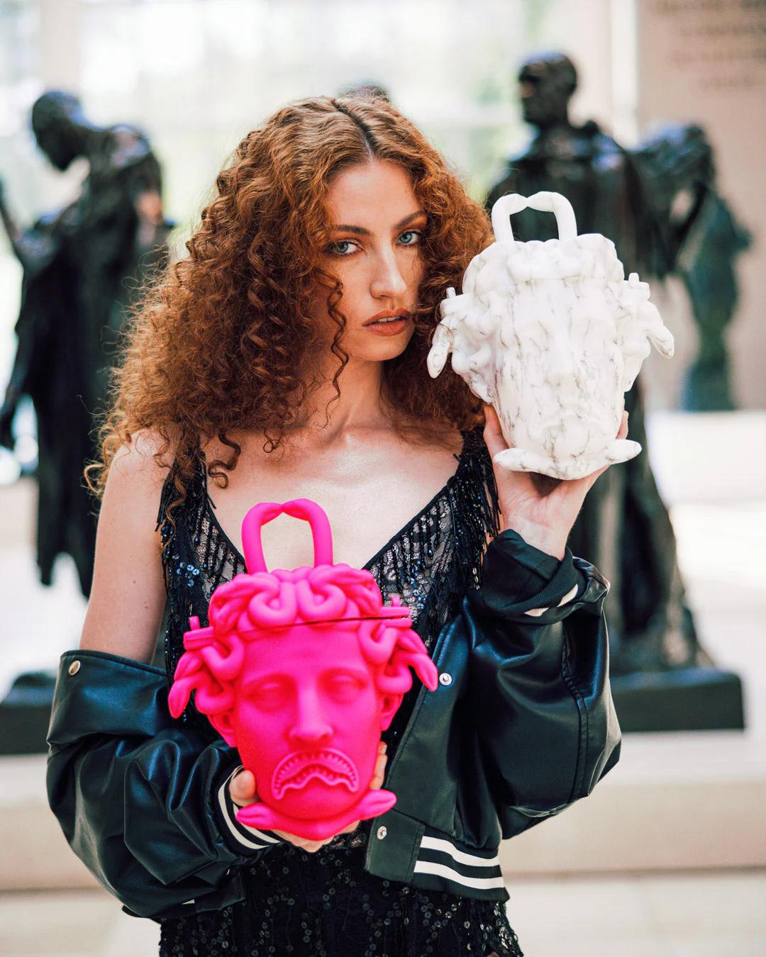 Sprayground THE MET CANOVA MEDUSA HANDBAG (MARBLE)