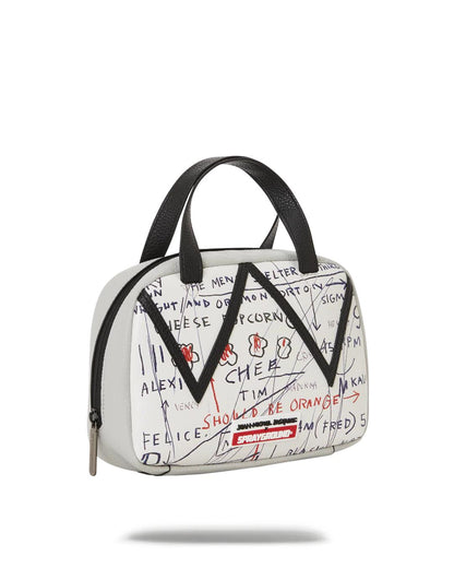 Sprayground OFFICIAL BASQUIAT UNTITLED (CHEESE POPCORN) 1983 HANDBAG