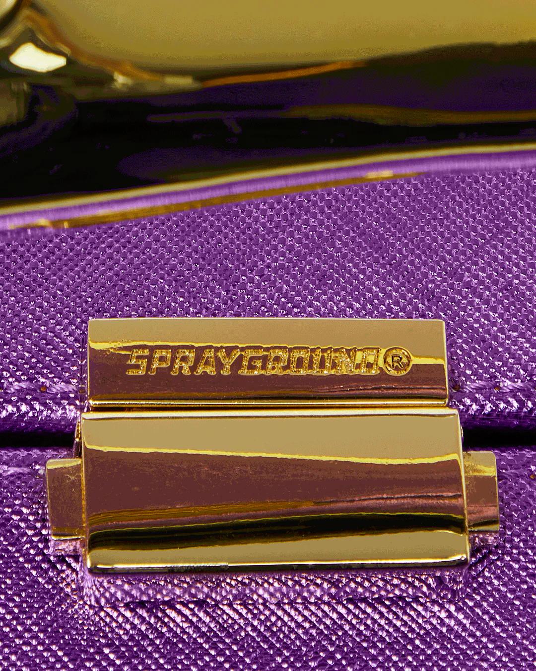 Sprayground SHARKS OF THE GOLD OCEAN JEWELRY CASE