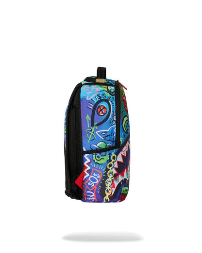 Sprayground SPLIT SCRIBBLES BACKPACK