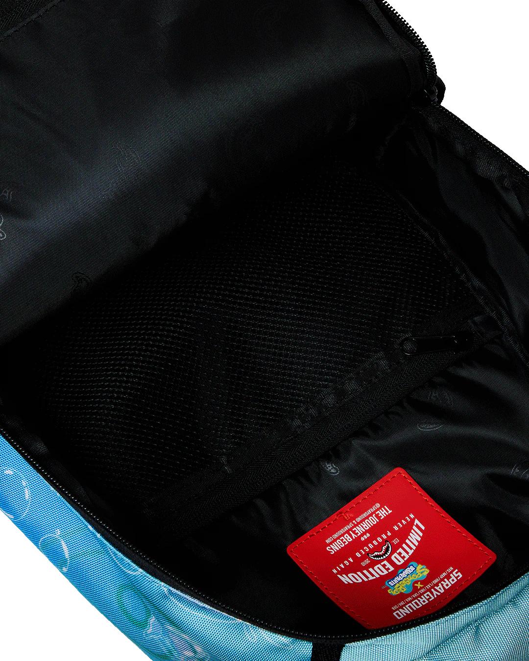 Sprayground SPONGEBOB BLOWING BUBBLES DLXR MINI BACKPACK