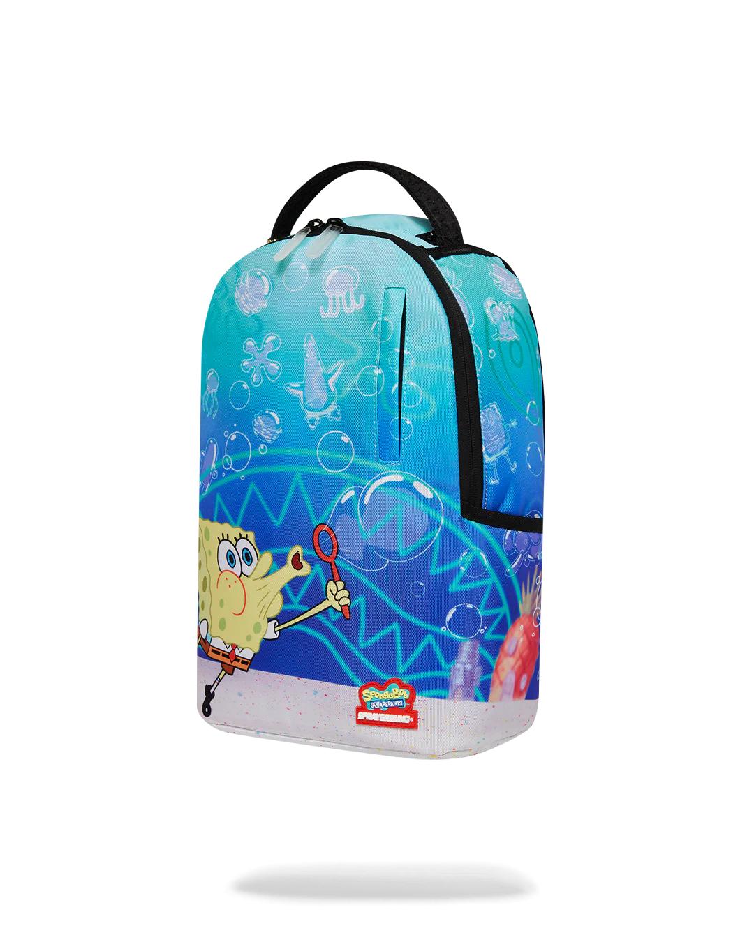 Sprayground SPONGEBOB BLOWING BUBBLES DLXR MINI BACKPACK