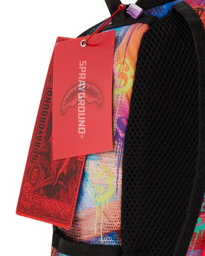 Sprayground SMALL BACKPACK: PINK PANTHER ART CLASS