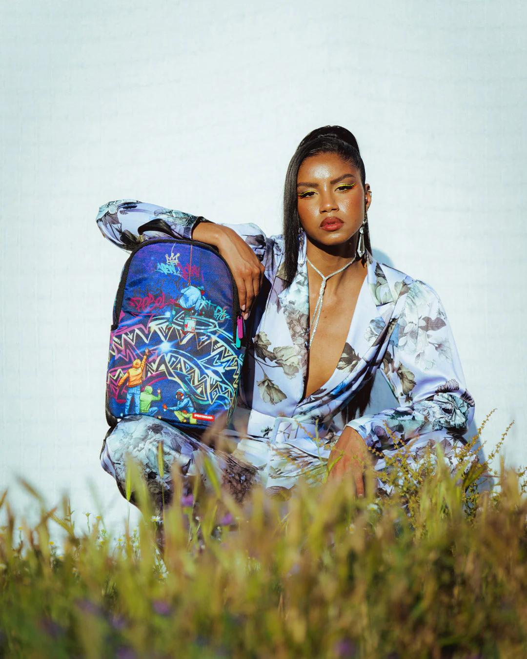 Sprayground MIDNIGHT GRAFFITI ARTISTS MINI BACKPACK