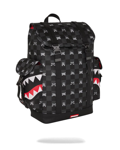 Sprayground SHARK MOB HIDEOUT MONTE CARLO BACKPACK