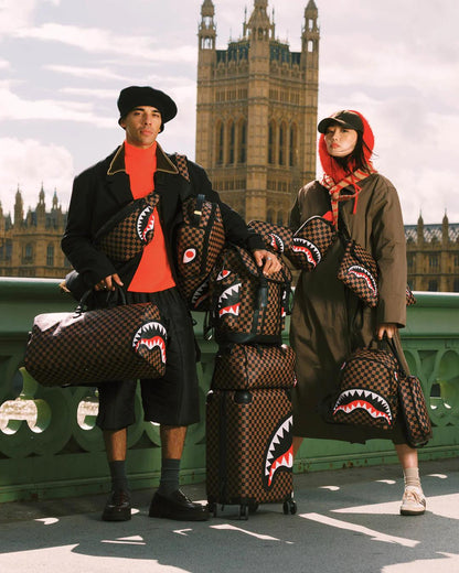 Sprayground THE PRIVATE JET SHARK CLUB POUCH