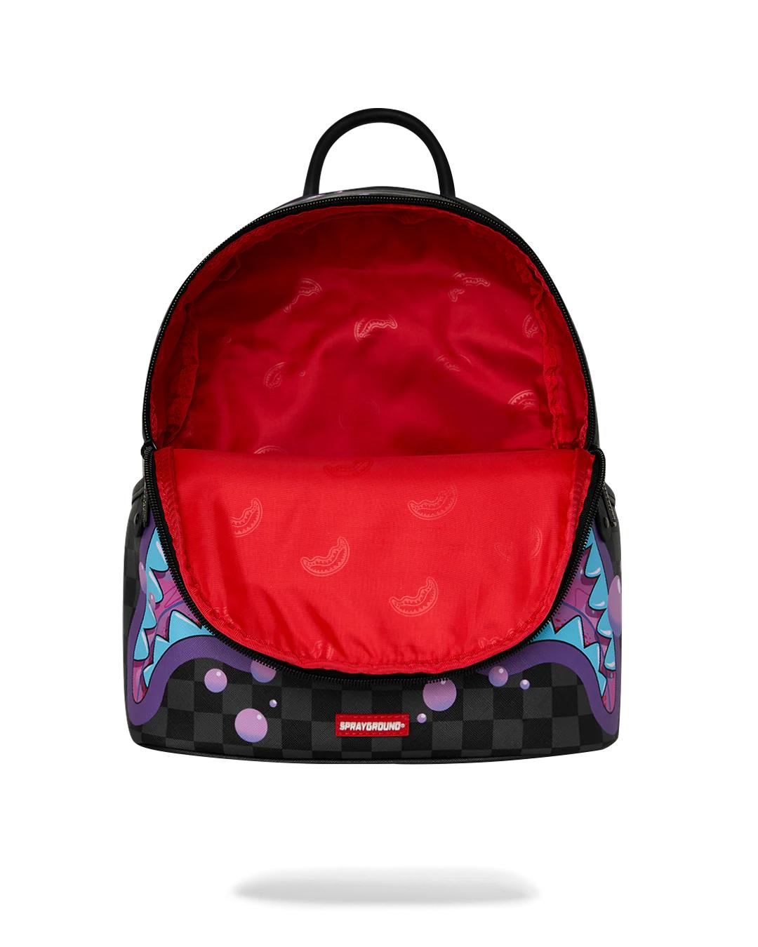 Sprayground PURPLE SLIME SHARK SAVAGE BACKPACK