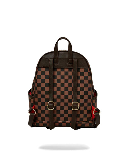 Sprayground EXTERIOR GOLD ZIP POCKET SHARKS IN PARIS SAVAGE BACKPACK