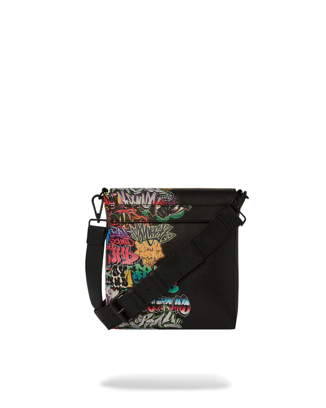 Sprayground HALF GRAF LIPS MESSENGER BAG