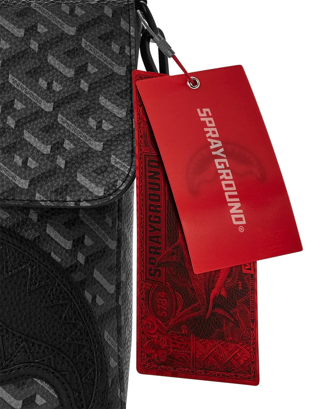 Sprayground 3DSG THUNDERCLAP MESSENGER SLING