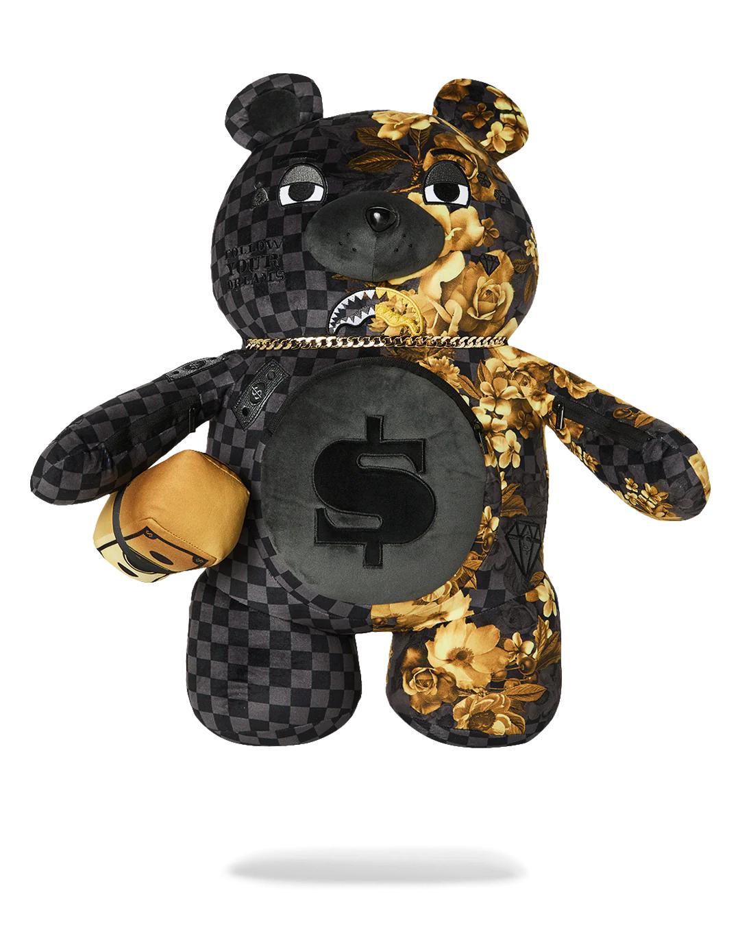 Sprayground BILLIONAIRE BLOOM MONEYBEAR BACKPACK