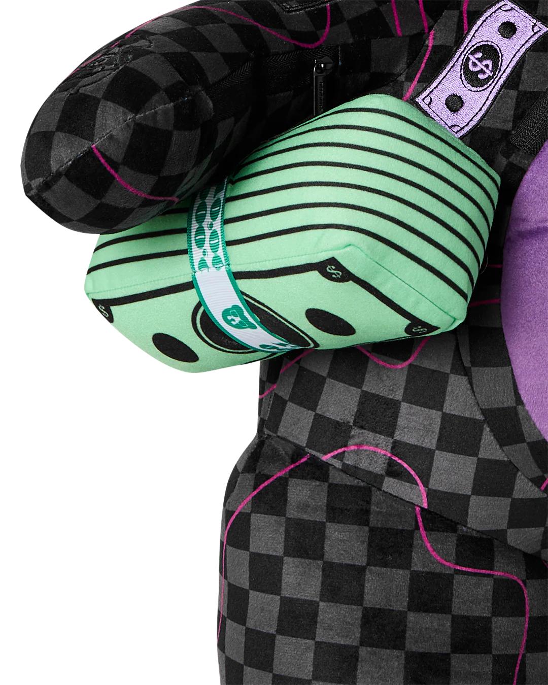 Sprayground PURPLE SLIME SHARK MONEYBEAR BACKPACK