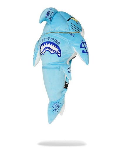 Sprayground STUFFED SAVAGE HOODY BACKPACK SHARK