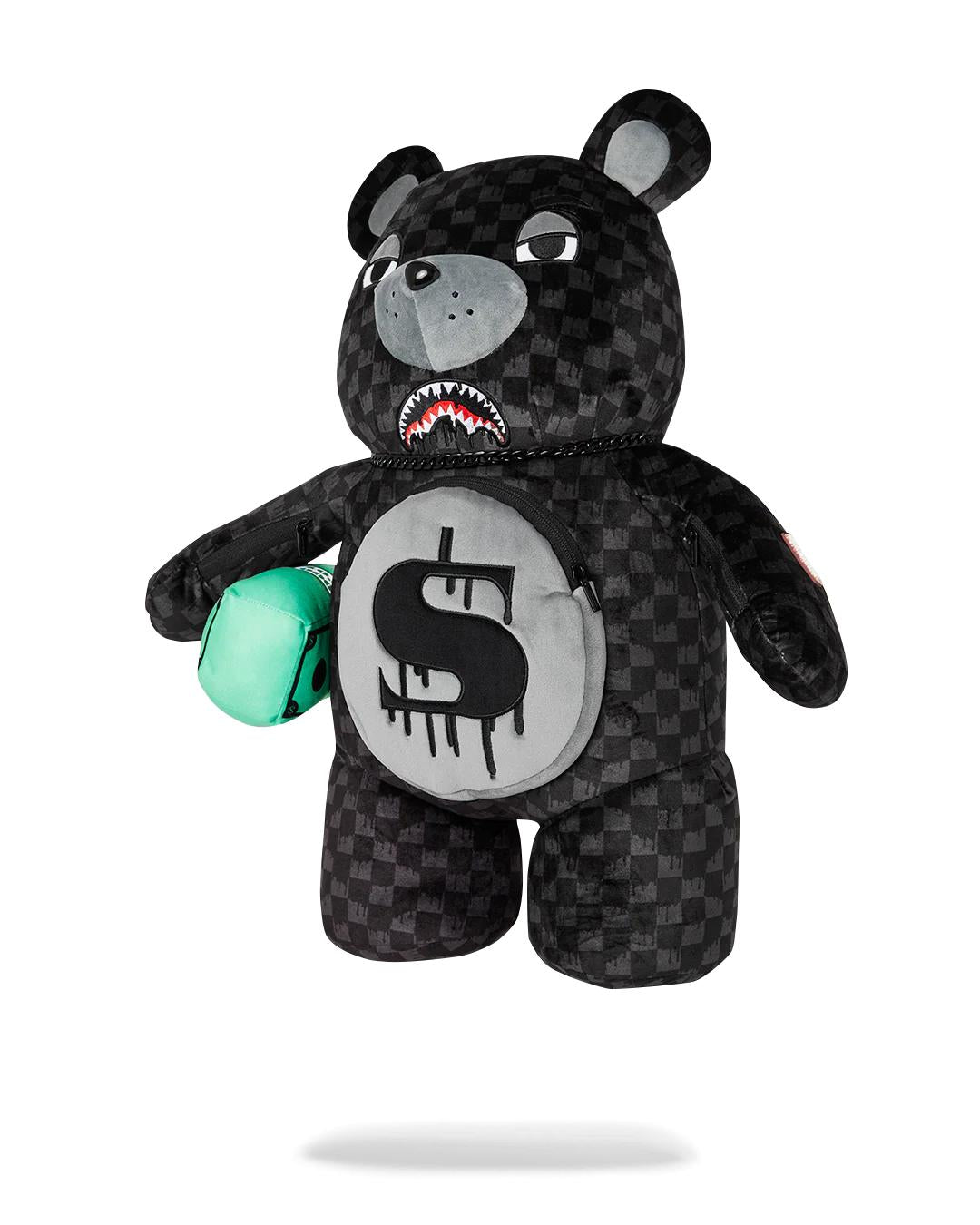 Sprayground SHARKS IN PARIS THUNDERDRIP MONEYBEAR TEDDYBEAR BACKPACK