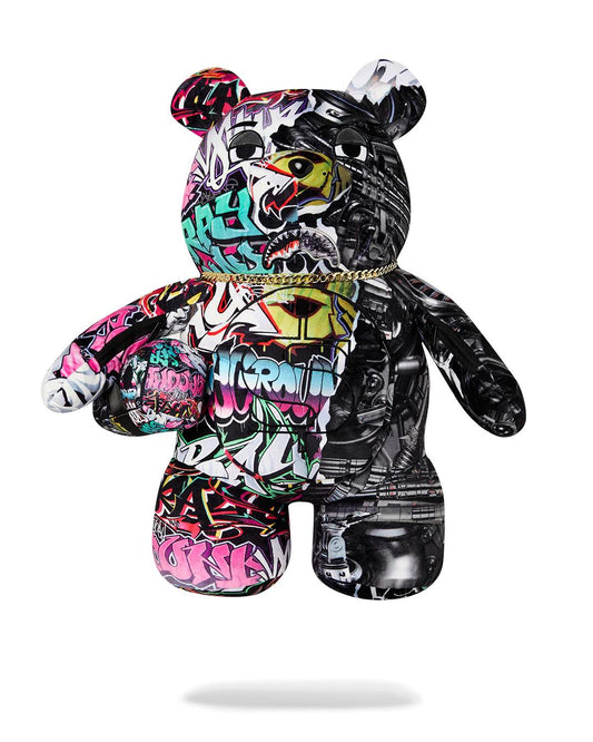 Sprayground NEW CITY ANDROID MONEYBEAR TEDDYBEAR BACKPACK