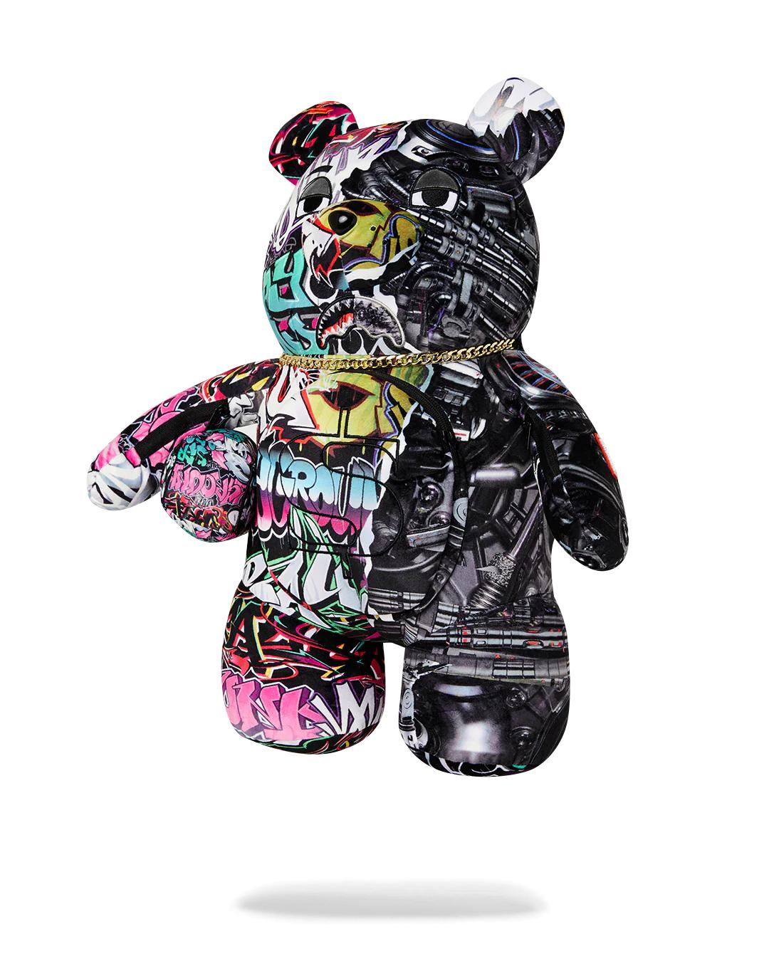 Sprayground NEW CITY ANDROID MONEYBEAR TEDDYBEAR BACKPACK