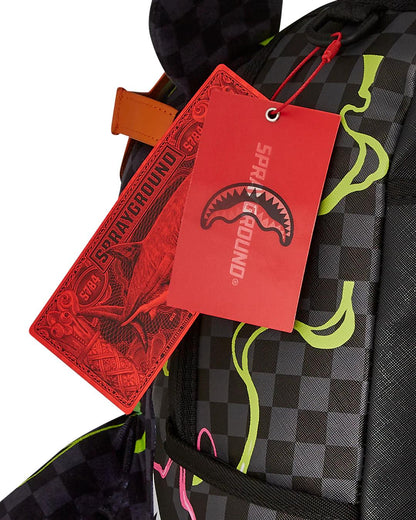Sprayground SLIME DIME MONEYBEAR TEDDYBEAR ON BACKPACK
