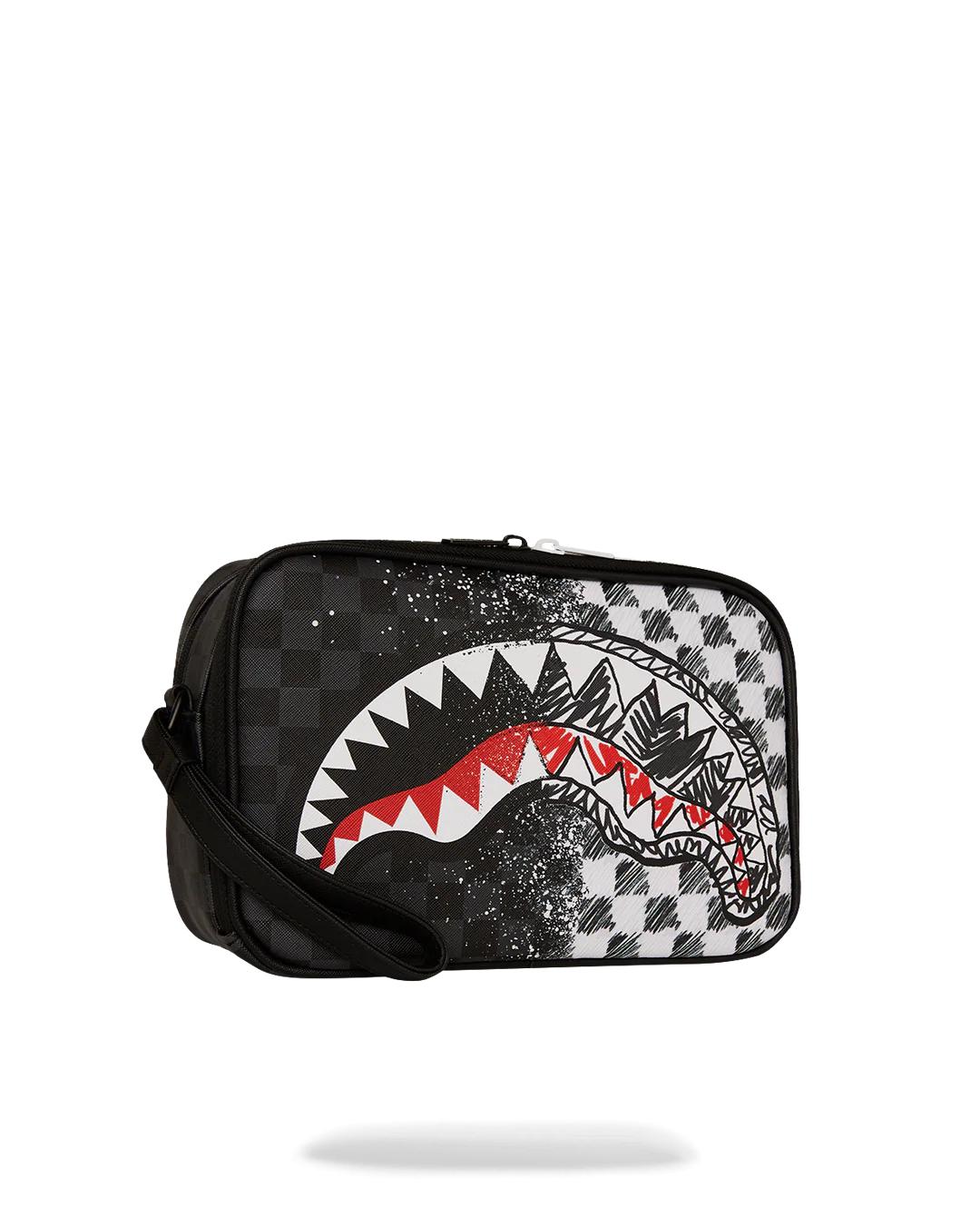 Sprayground SCRIBBLE DRIBBLE CHECK TOILETRY BRICK